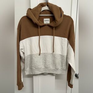 Abercrombie & Fitch Tan Hoodie